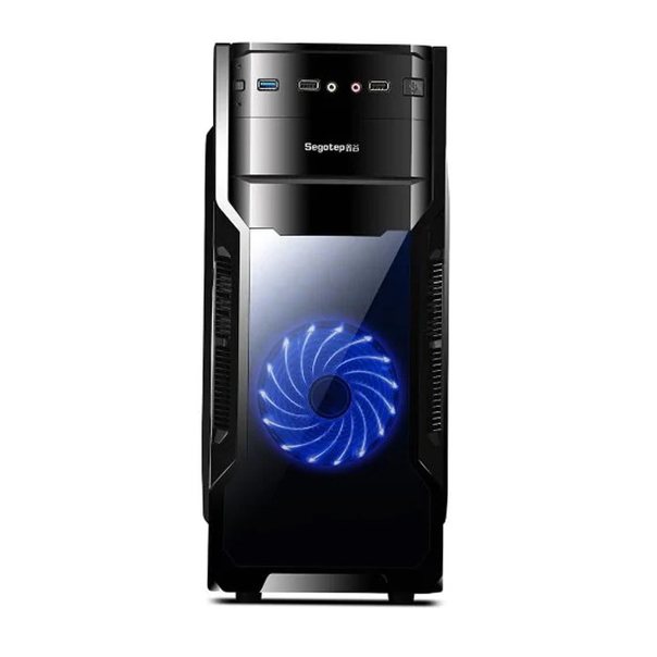 Настолен компютър GeFors QUAD Y - Intel®QUADCore™ i5-4570 up to 3.60Ghz TURBO, 8GB RAM, 1000GB HDD, VIDEO 2GB DDR5, DVD-RW, Комплект клавиатура, мишка - 1